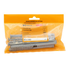 Fasadplugg 10 x 140 FZV 5-pack Heco